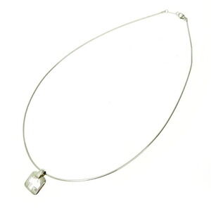 TIFFANY Co Silver Open Cross Necklace